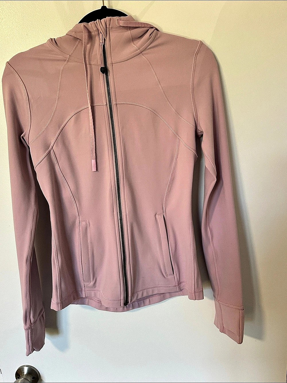 lululemon Hooded Define Jacket *Nulu Pink Jacket Size 6
